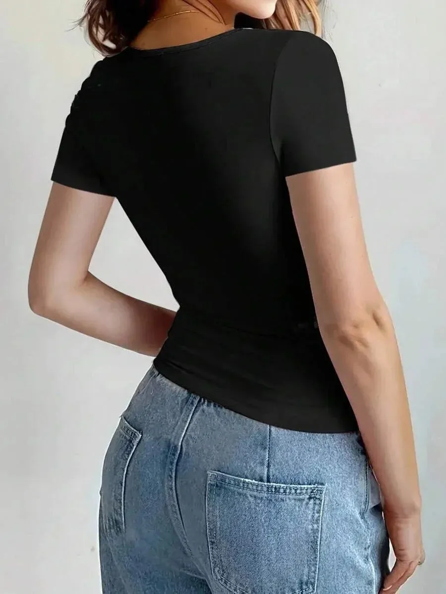 Georgia® | Slankvallende t-shirt top