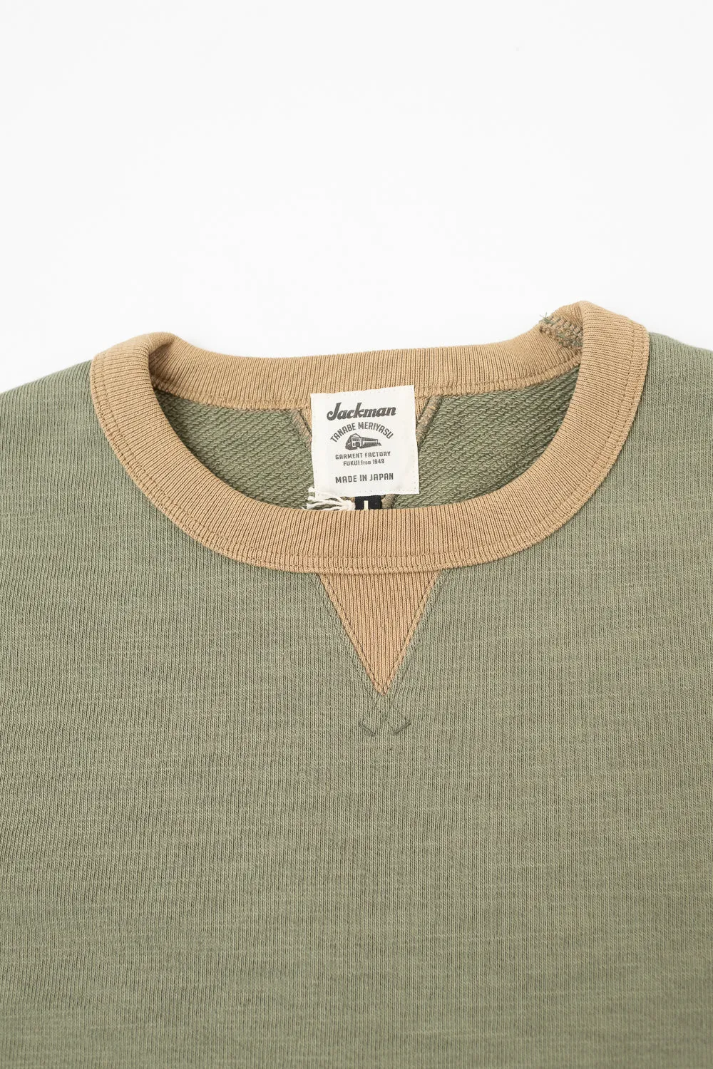 GG Sweat Crewneck - 356 Olive x Ocher