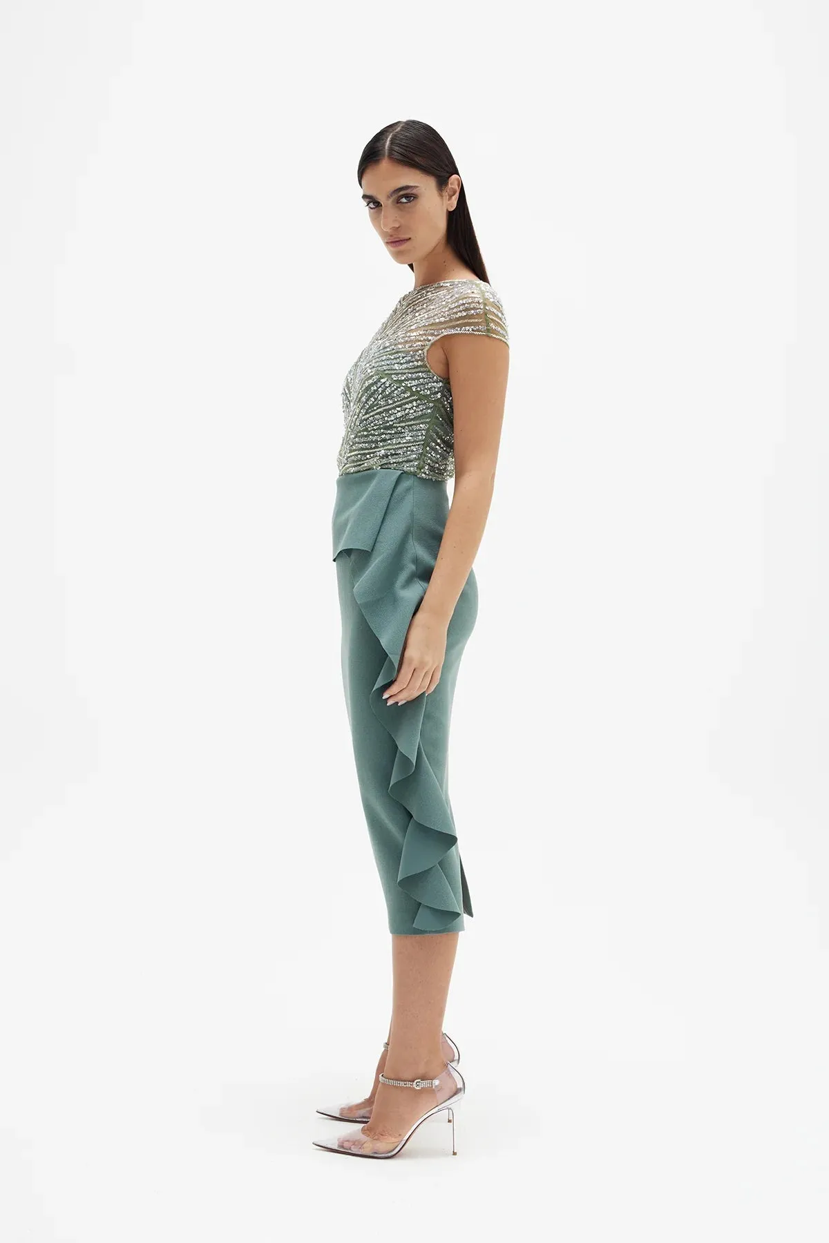 Gingette Dress - Fern