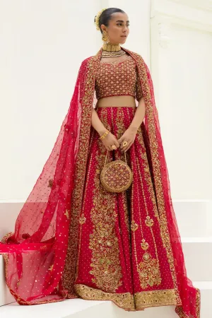 Golden Work Pakistani Wedding Dresses