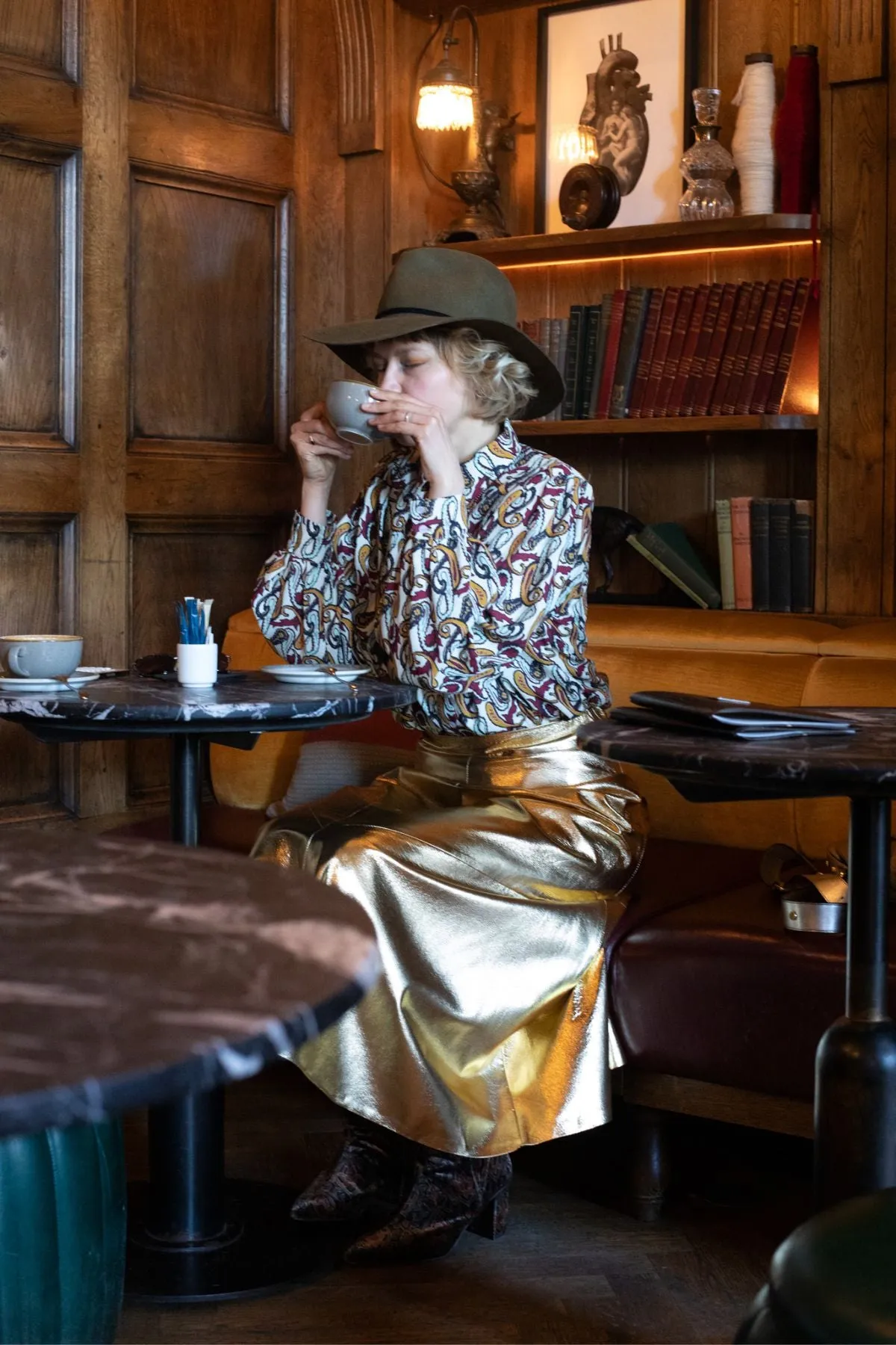 Grace Crepe de Chine blouse