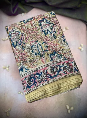 Greenwood Legacy | Printed Practice Saree