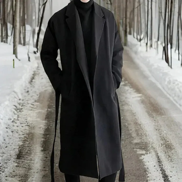 High-quality, warm wool coat: Matthias