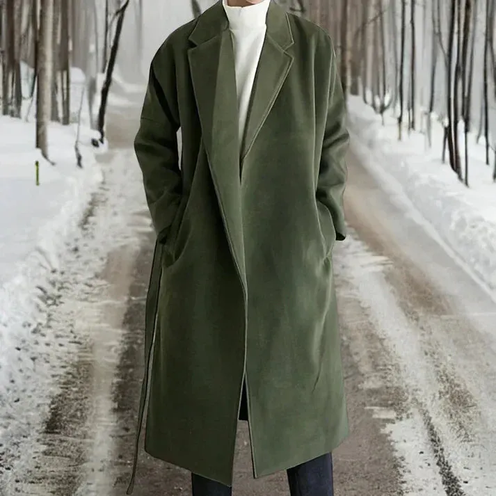 High-quality, warm wool coat: Matthias