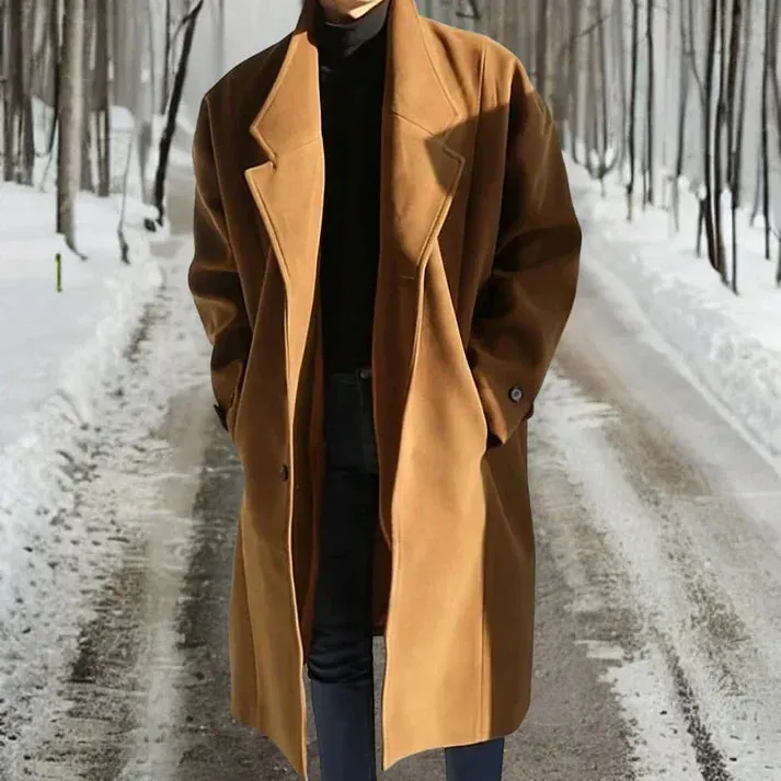 High-quality, warm wool coat: Matthias