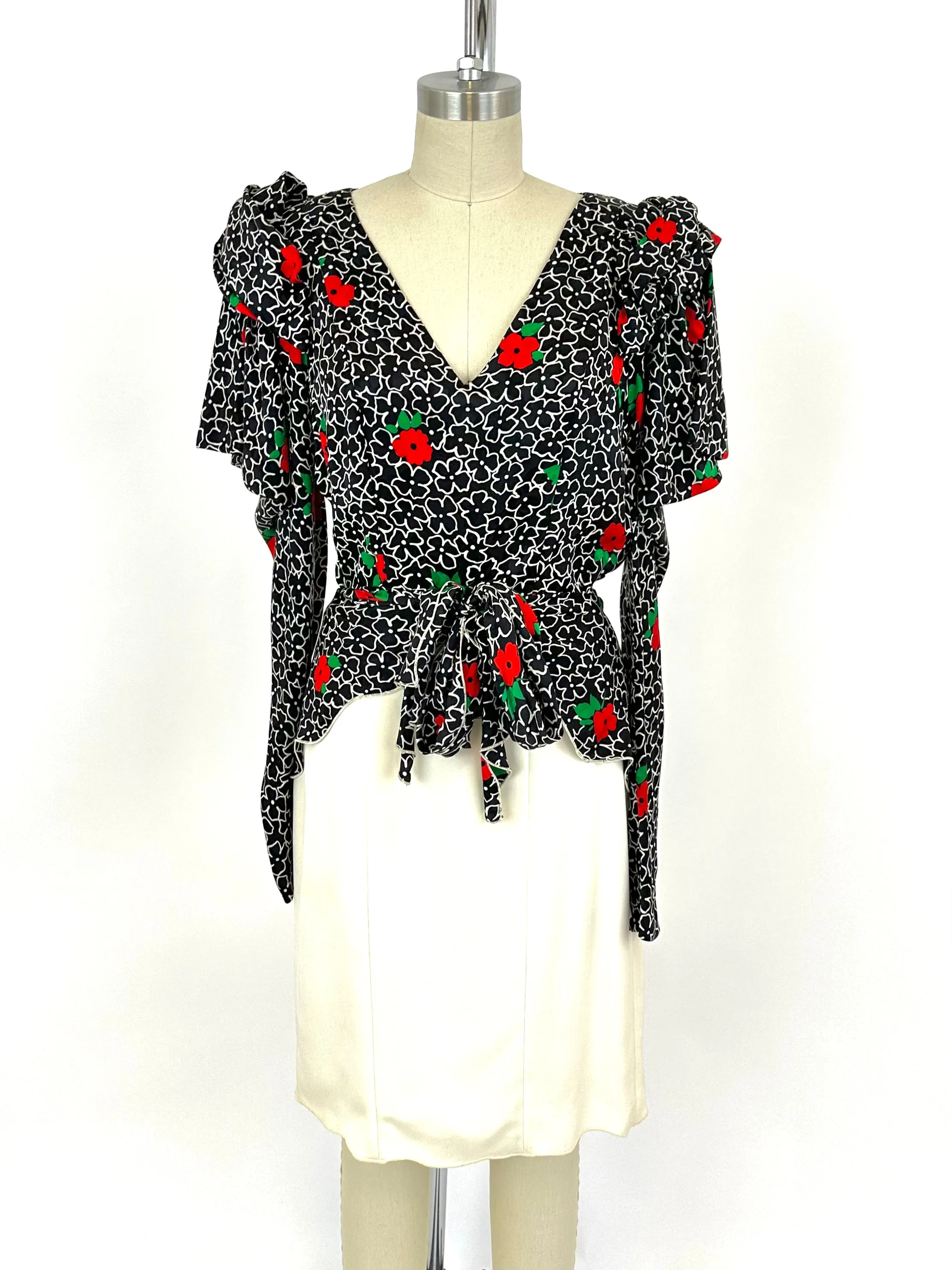 Holly's Harp Romantics Silk Floral Dress*