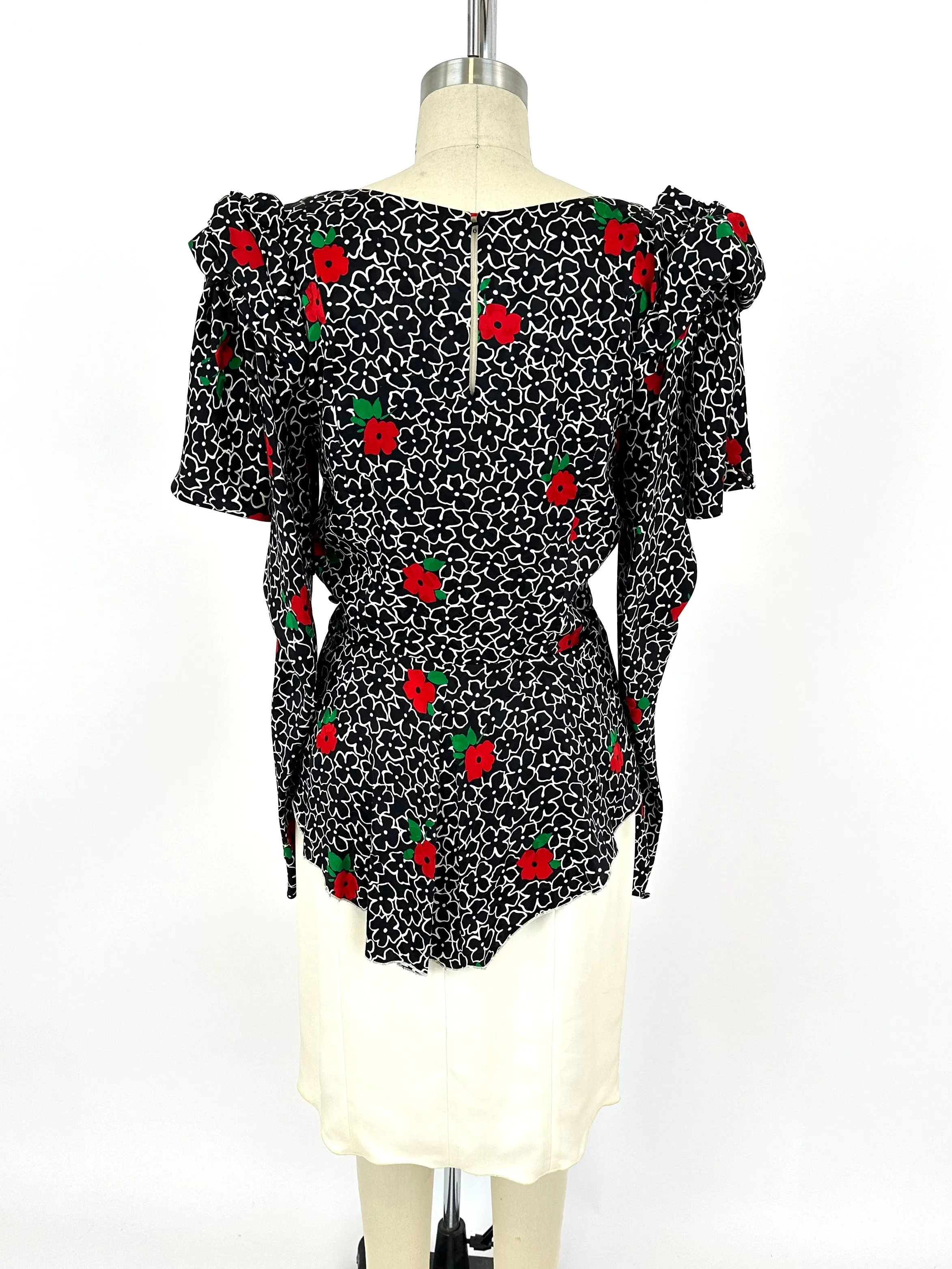Holly's Harp Romantics Silk Floral Dress*