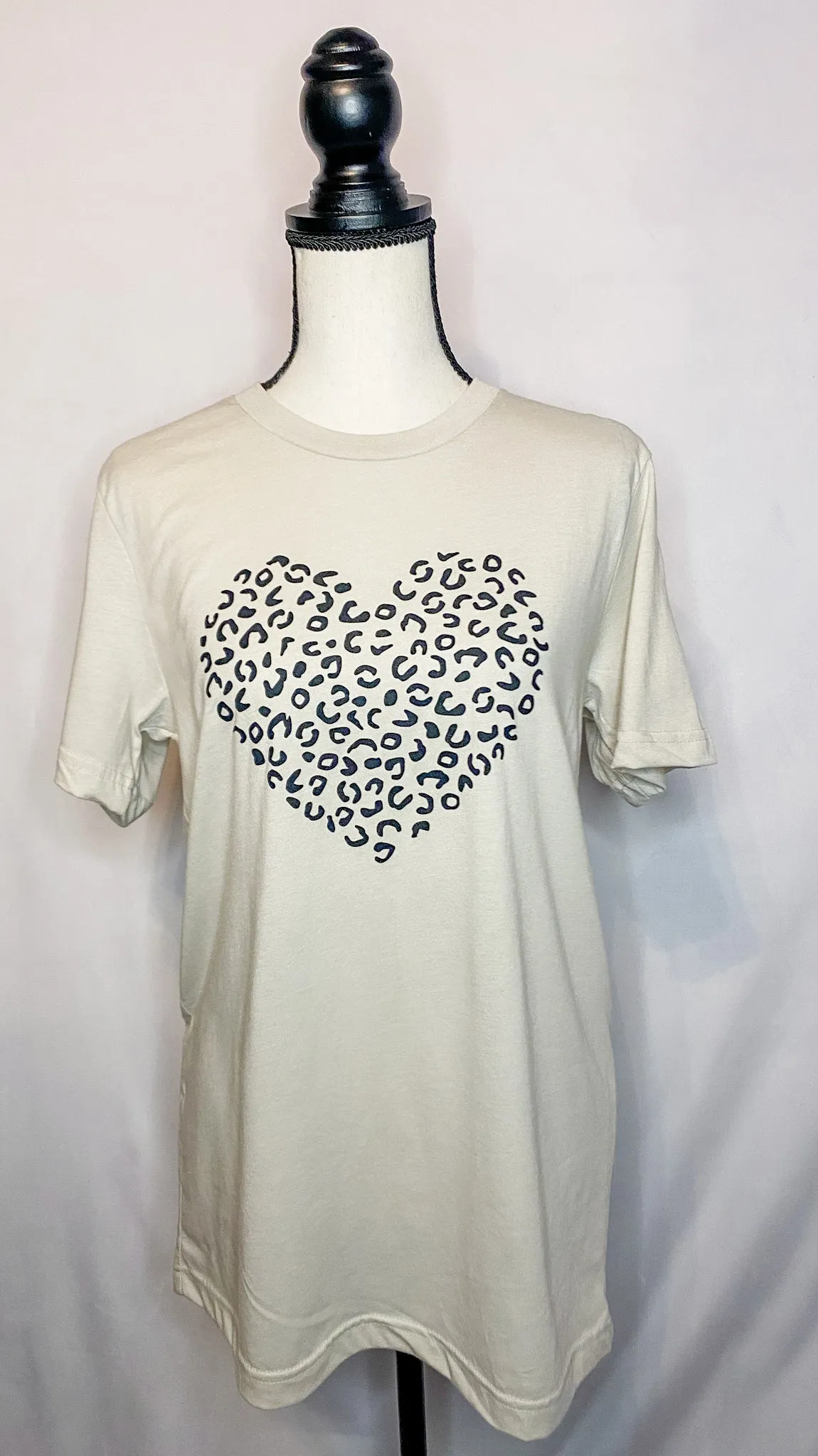 I Love Leopard Tee