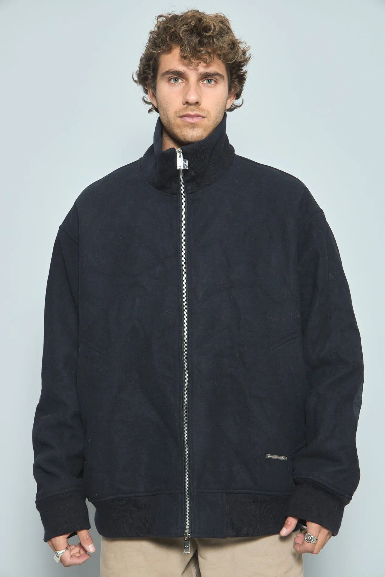 Jacket Azul Armani Exchange Talla Xxl
