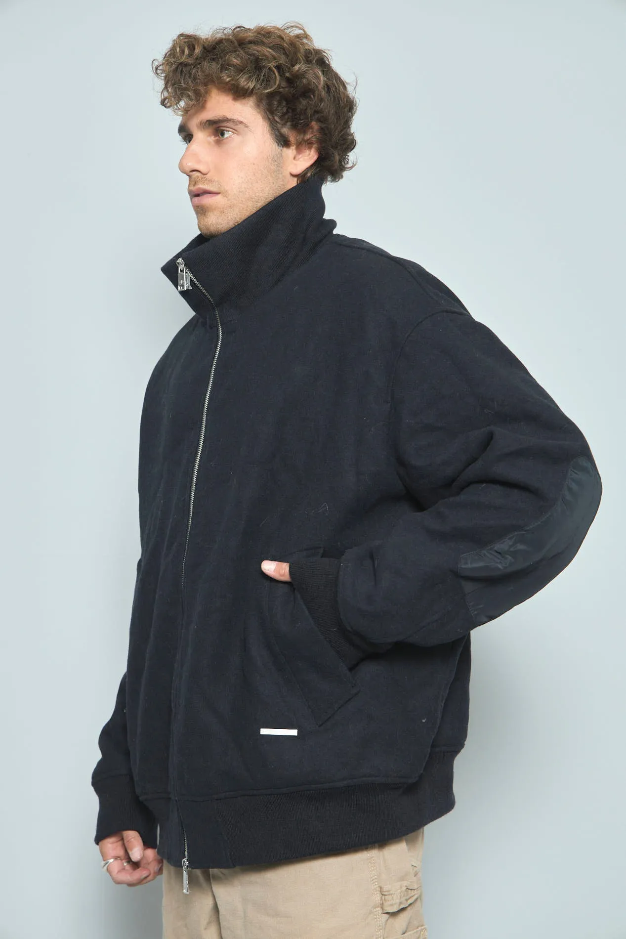 Jacket Azul Armani Exchange Talla Xxl