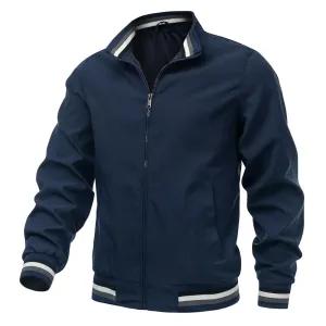 Jackets for Men Spring Outwears Solid Color Casual Coats Racing Windbreaker Men's Jacket Plus