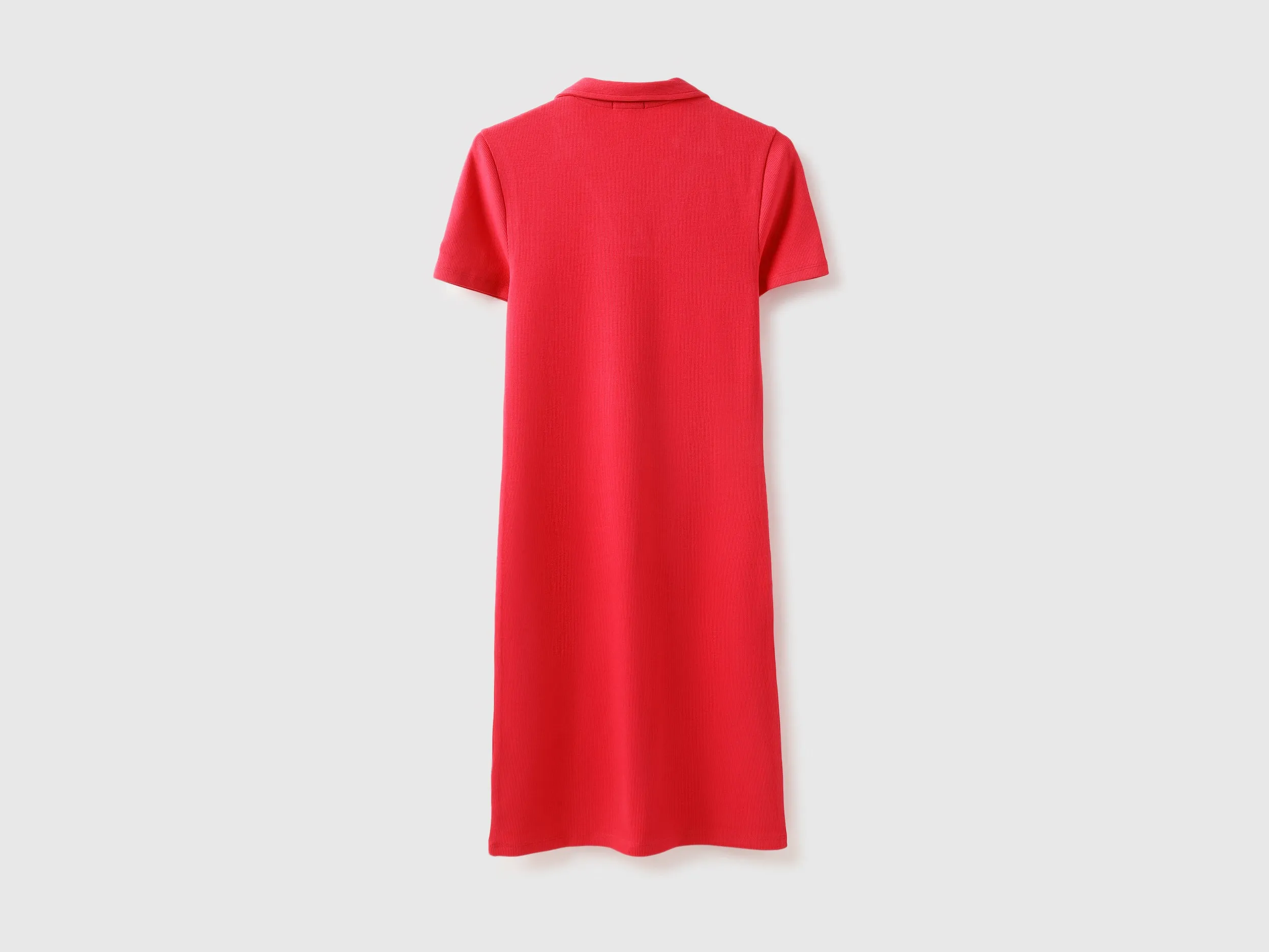 Johny Collar Ribbed Dress