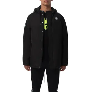 Kappa Authentic 222 Banda Marleta Jacket Black Men 3031QI0-918