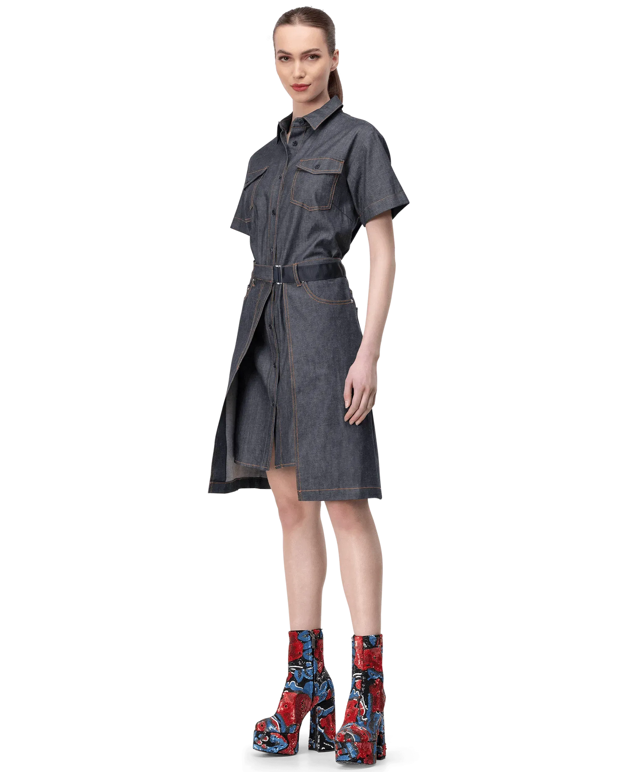 Keikok Denim Dress