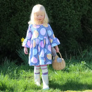 Kids Bell Sleeve Dress