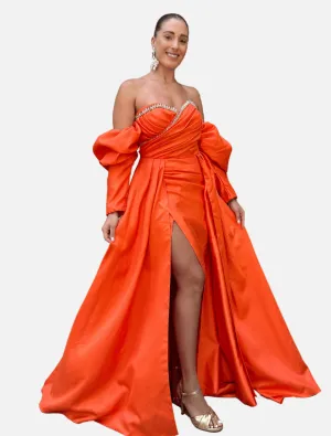 Kika Gown - Orange