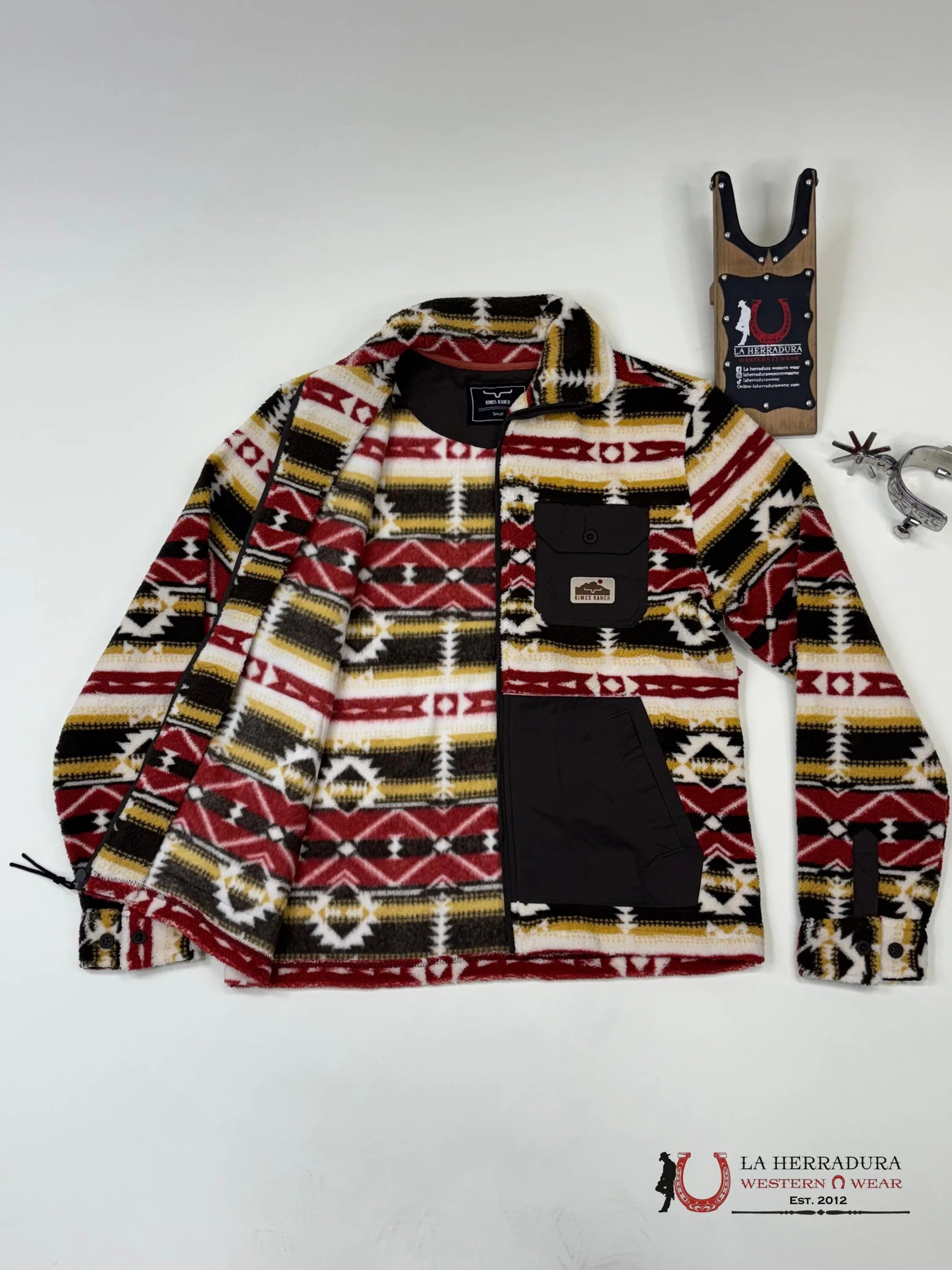 KIMES RANCH MAXWELL BROWN SWEATSHIRT