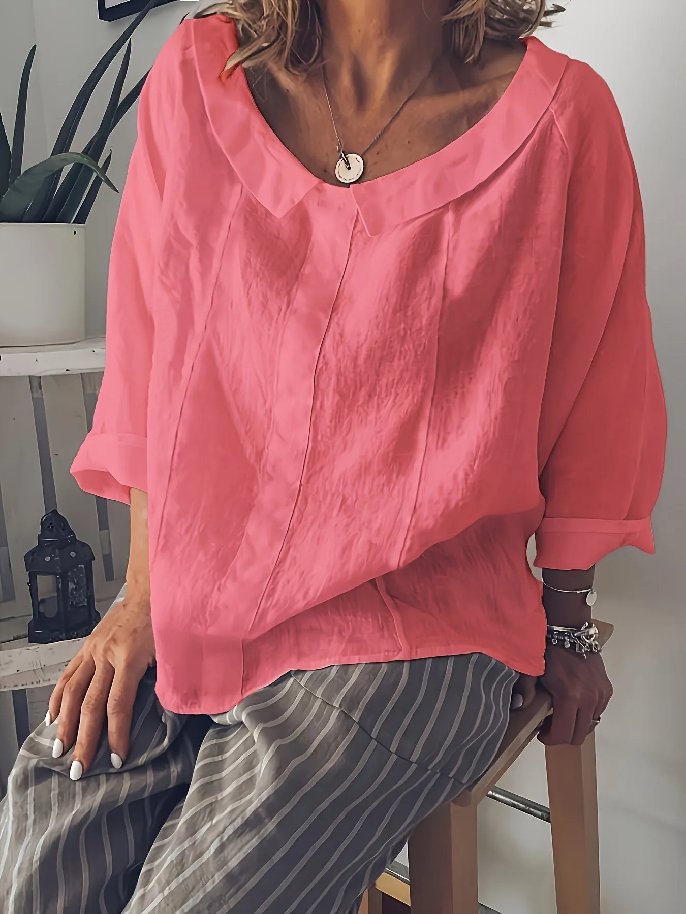 Larisa Relaxed Fit Blouse