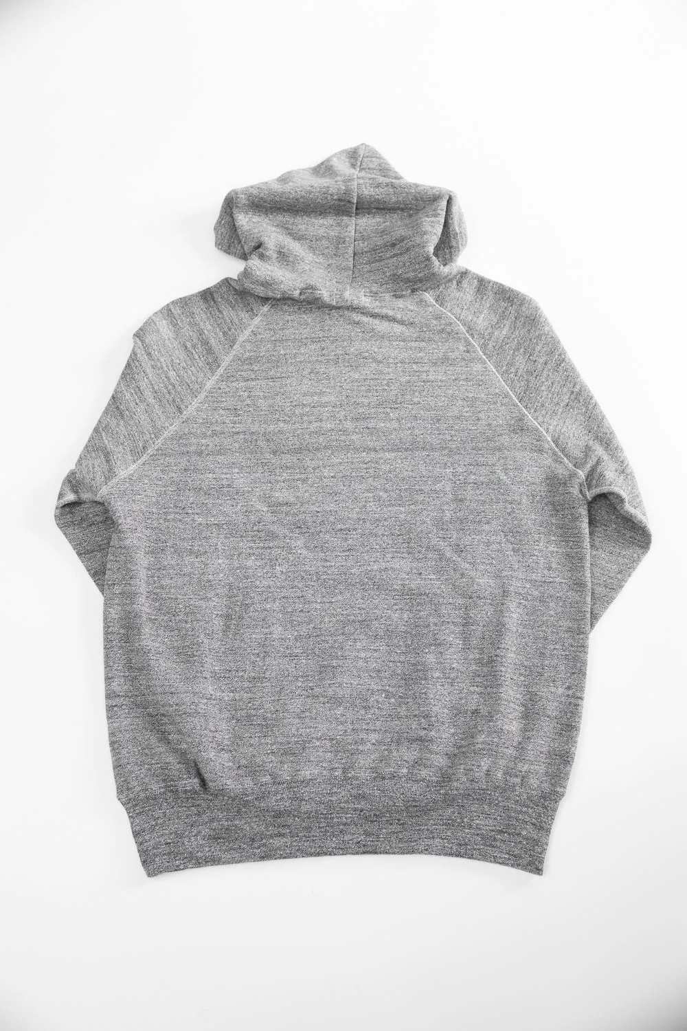 Lot 262 - DENIME - Four Needle Raglan Hoodie - Dark Heather