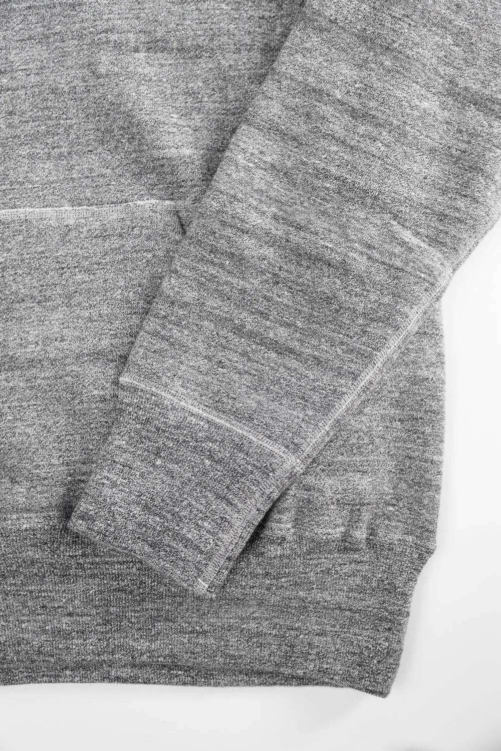 Lot 262 - DENIME - Four Needle Raglan Hoodie - Dark Heather