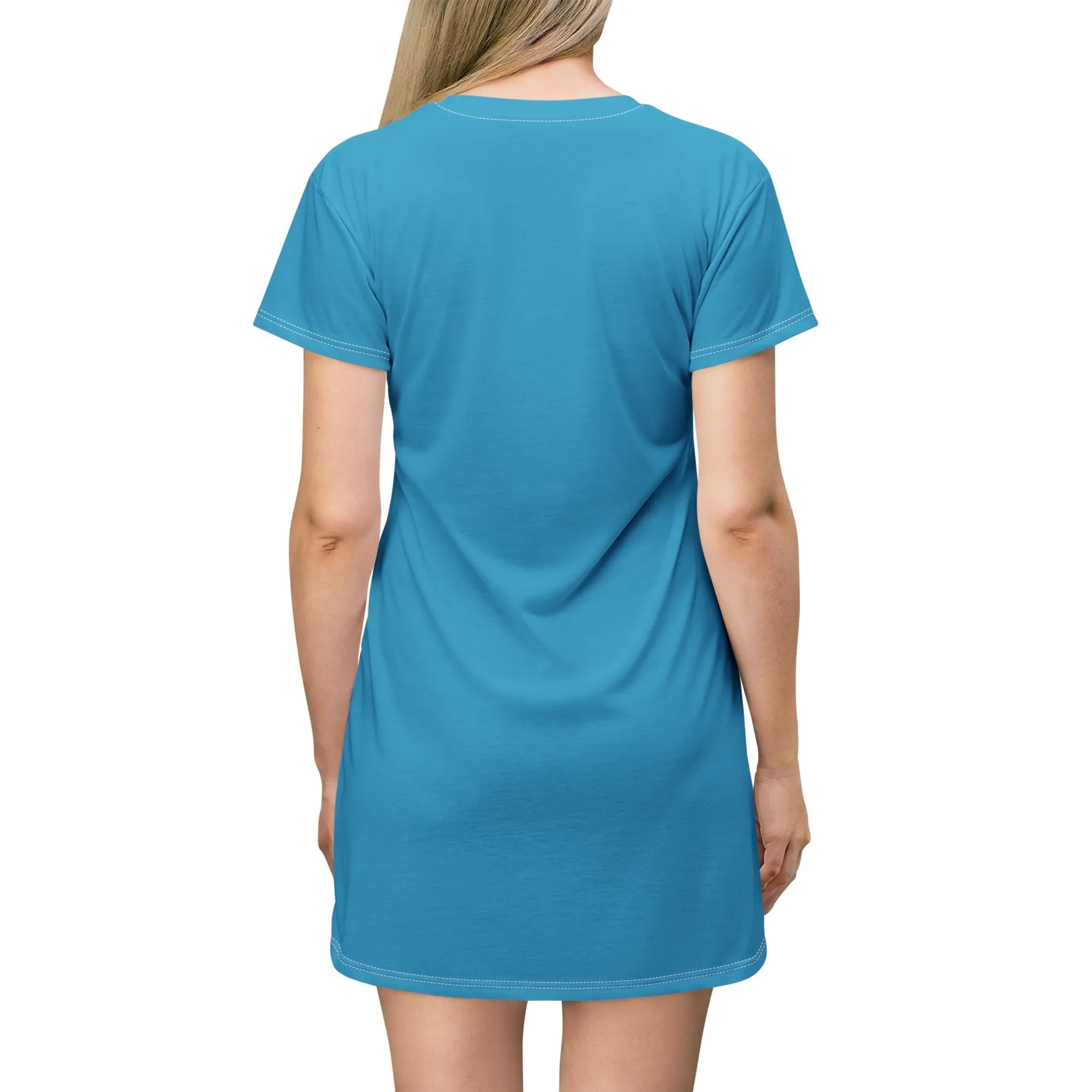 Make America Wild West T-Shirt Dress (AOP)