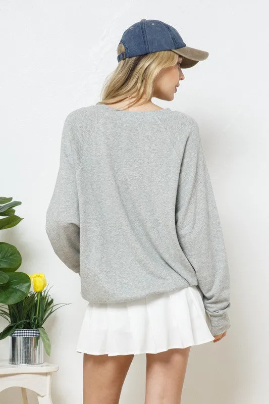 MALIBU TENNIS SWEATSHIRT