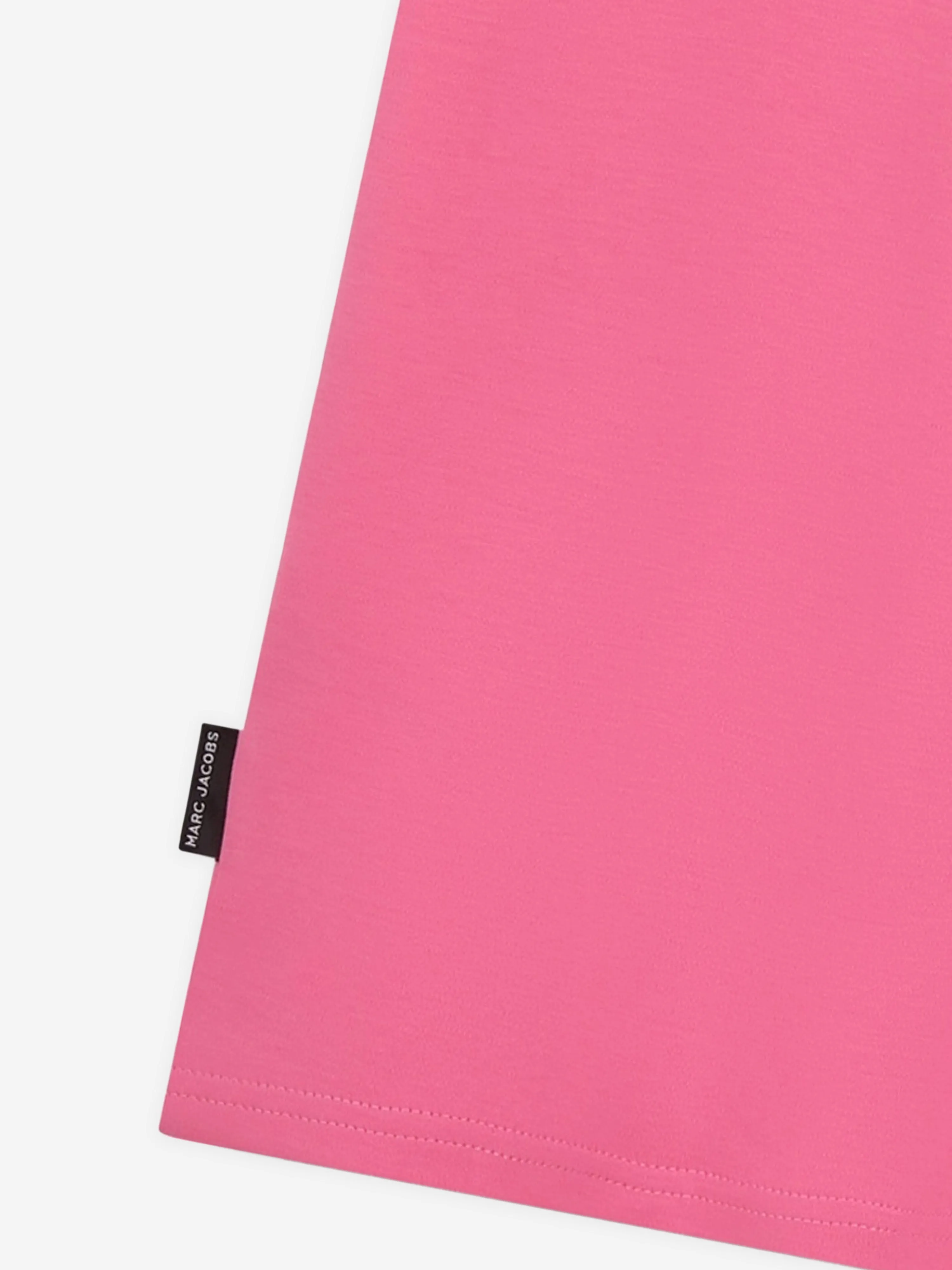 MARC JACOBS Girls Snapshot Bag T-Shirt Dress in Pink