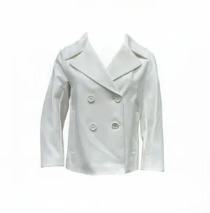 Max Mara Women's White Espero Casual Jacket NWT