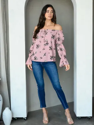 Mayra Tunic top Mauve