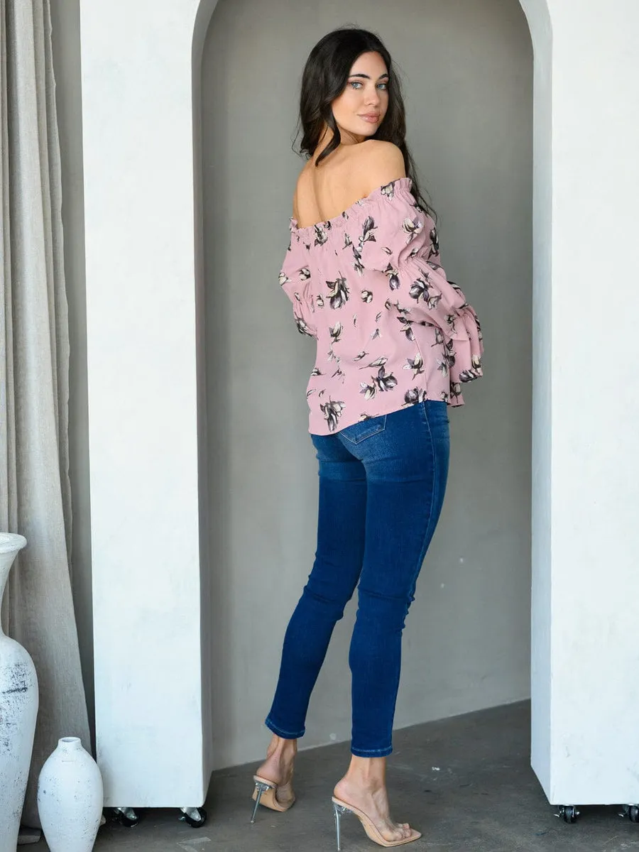 Mayra Tunic top Mauve