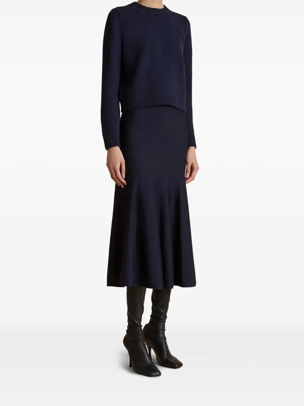 Mayu wool skirt