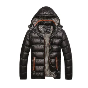 Men's jackets offering warm protection and casual style