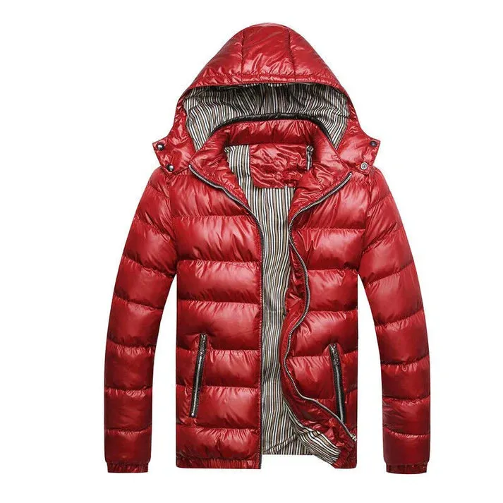 Men's jackets offering warm protection and casual style