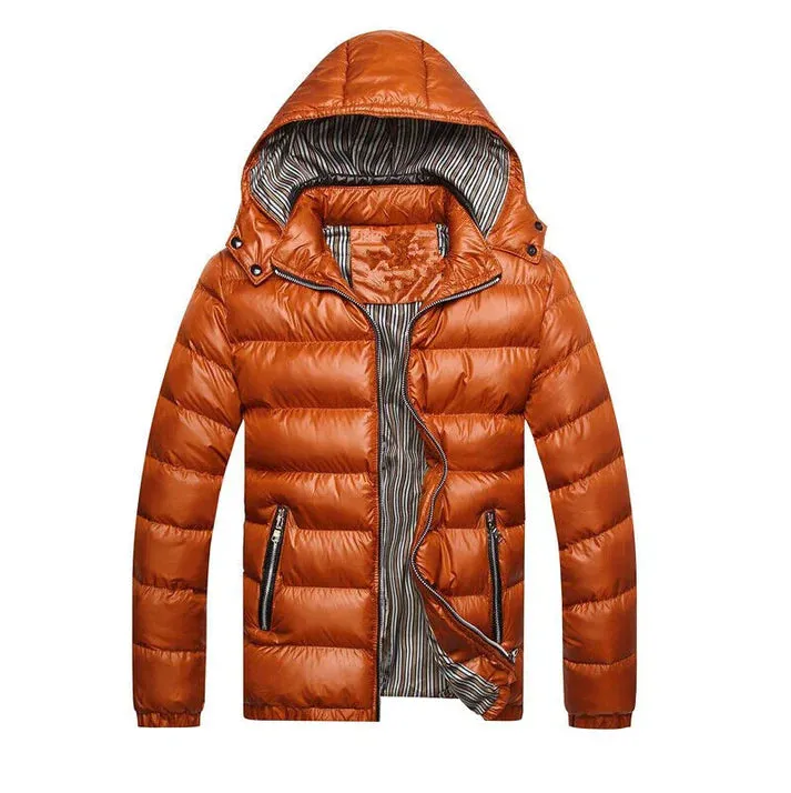 Men's jackets offering warm protection and casual style