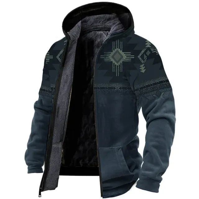 Men's Susanna Fleece Jacket - Warm Vintage Style