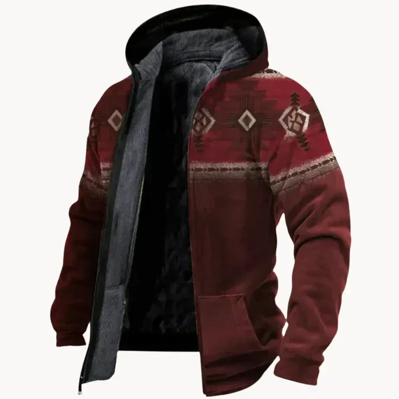 Men's Susanna Fleece Jacket - Warm Vintage Style