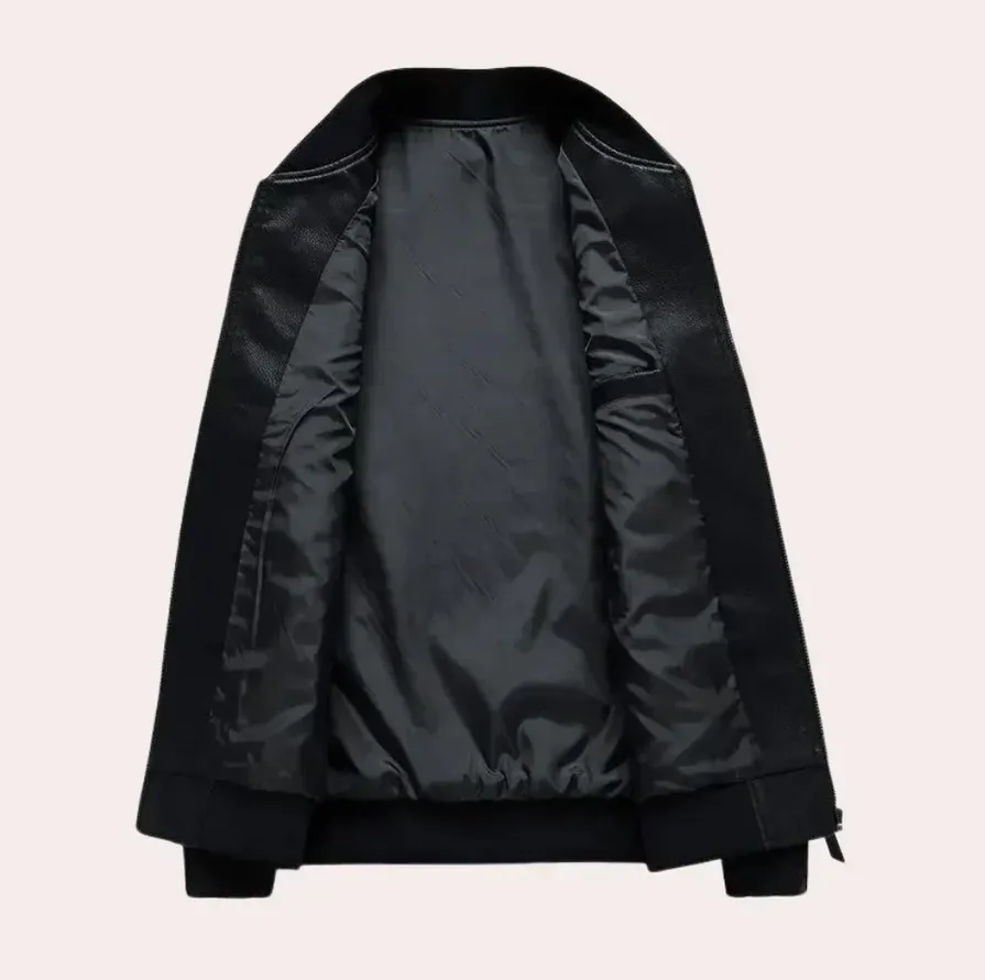 Modern, high-quality men's jacket in an urban style
