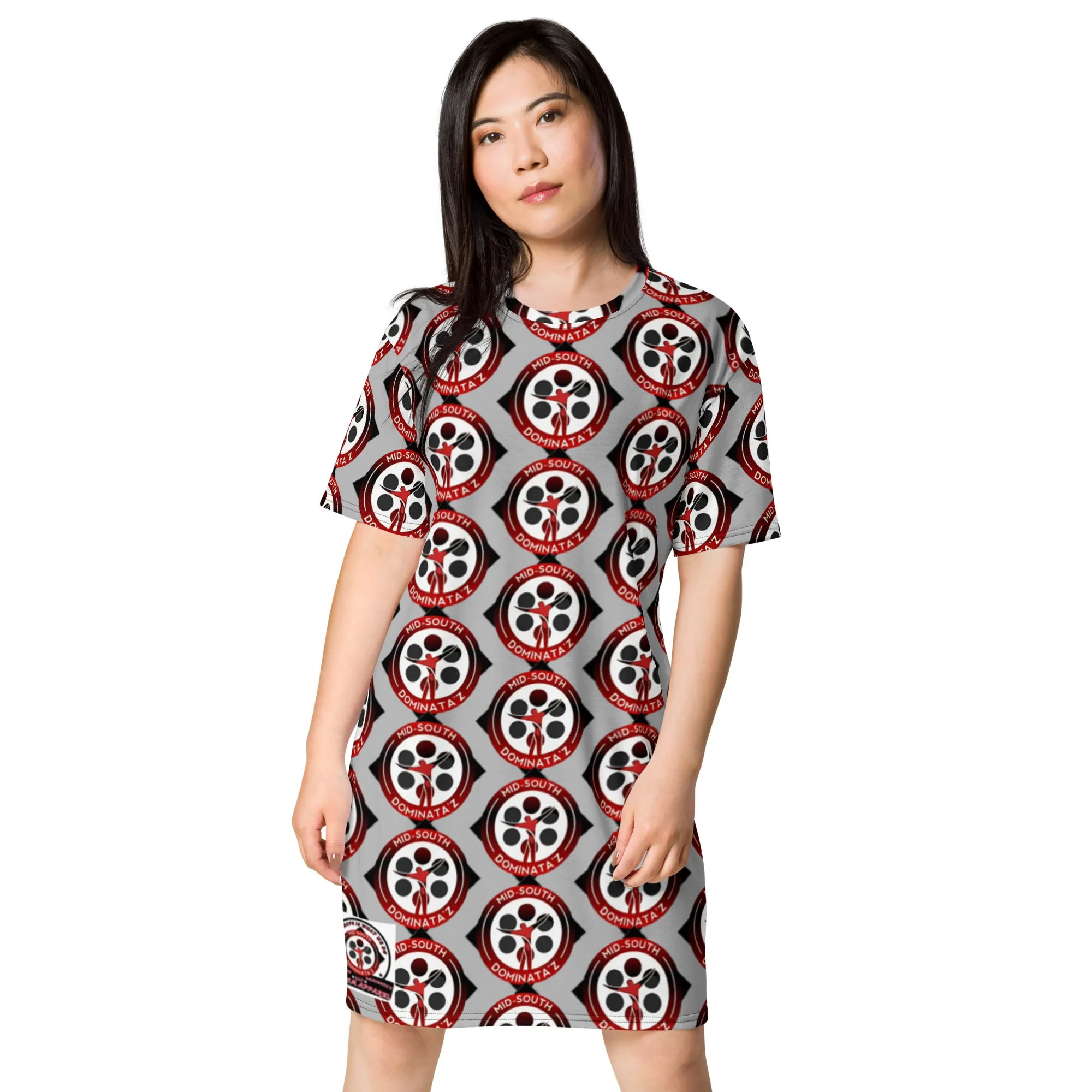MSD Collection T-Shirt Dress (Gray)