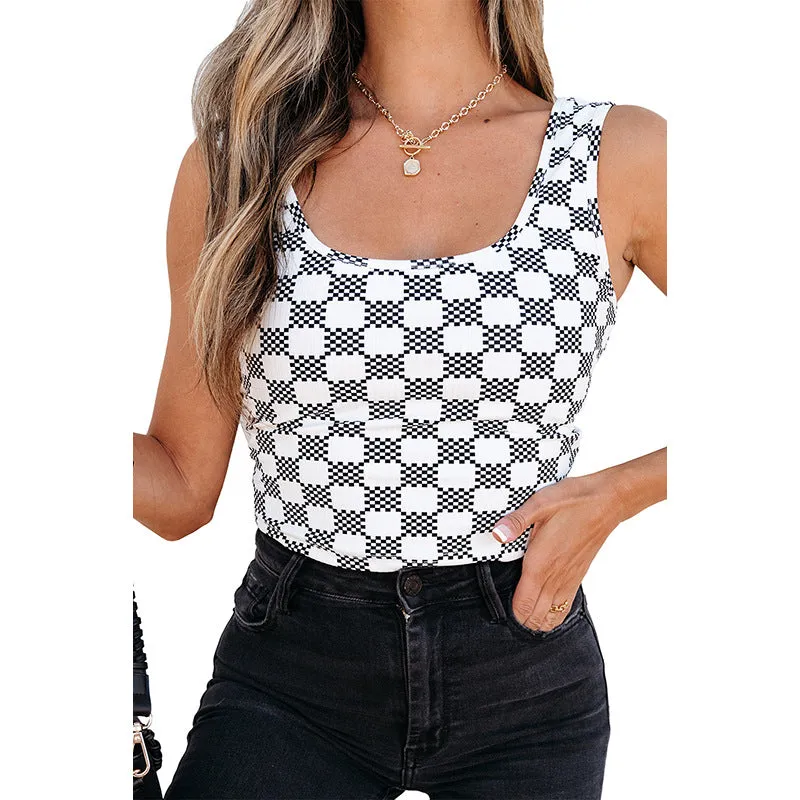 Multicolor Sleeveless Top
