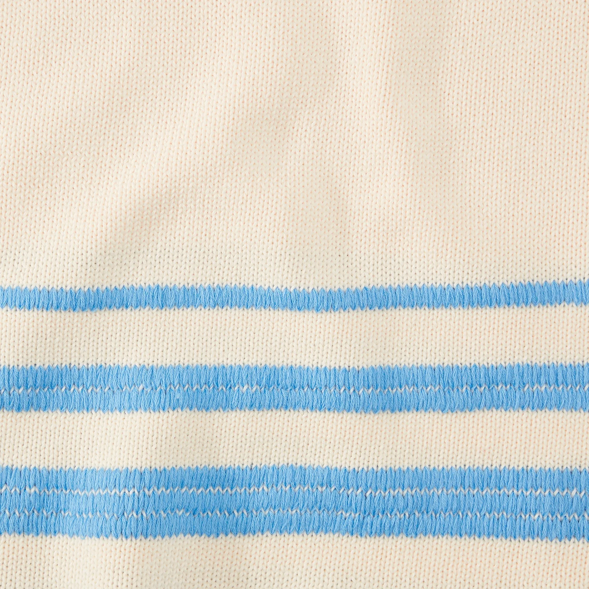 Nautical Stripe Scoop Neck Sweater