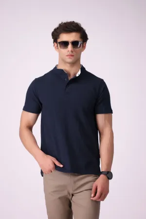 Navy CottonPop T-Shirt