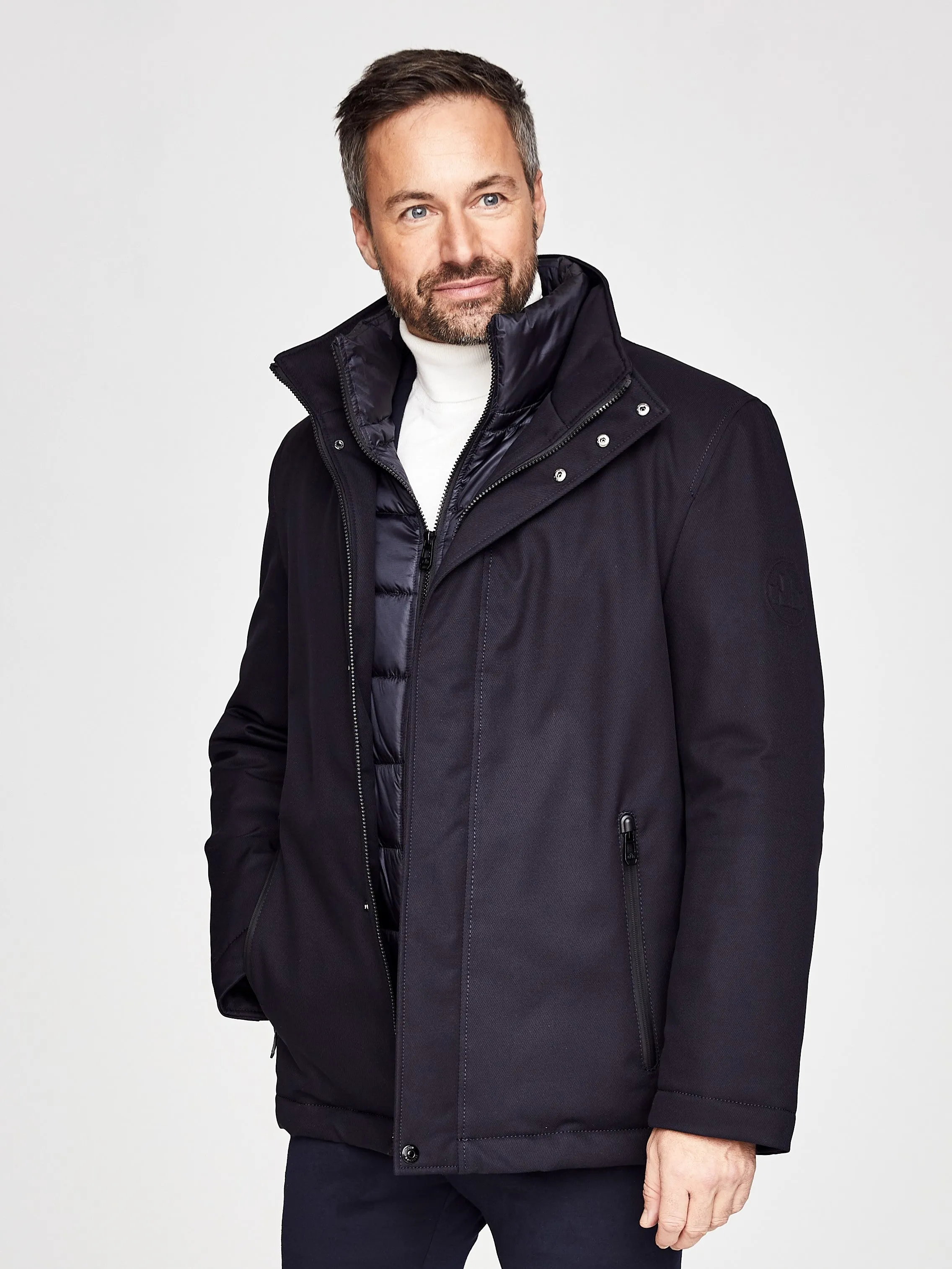 NEW CANADIAN SHORT/COSY BLACK JACKET