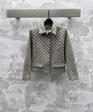 New printed full-covered jacket