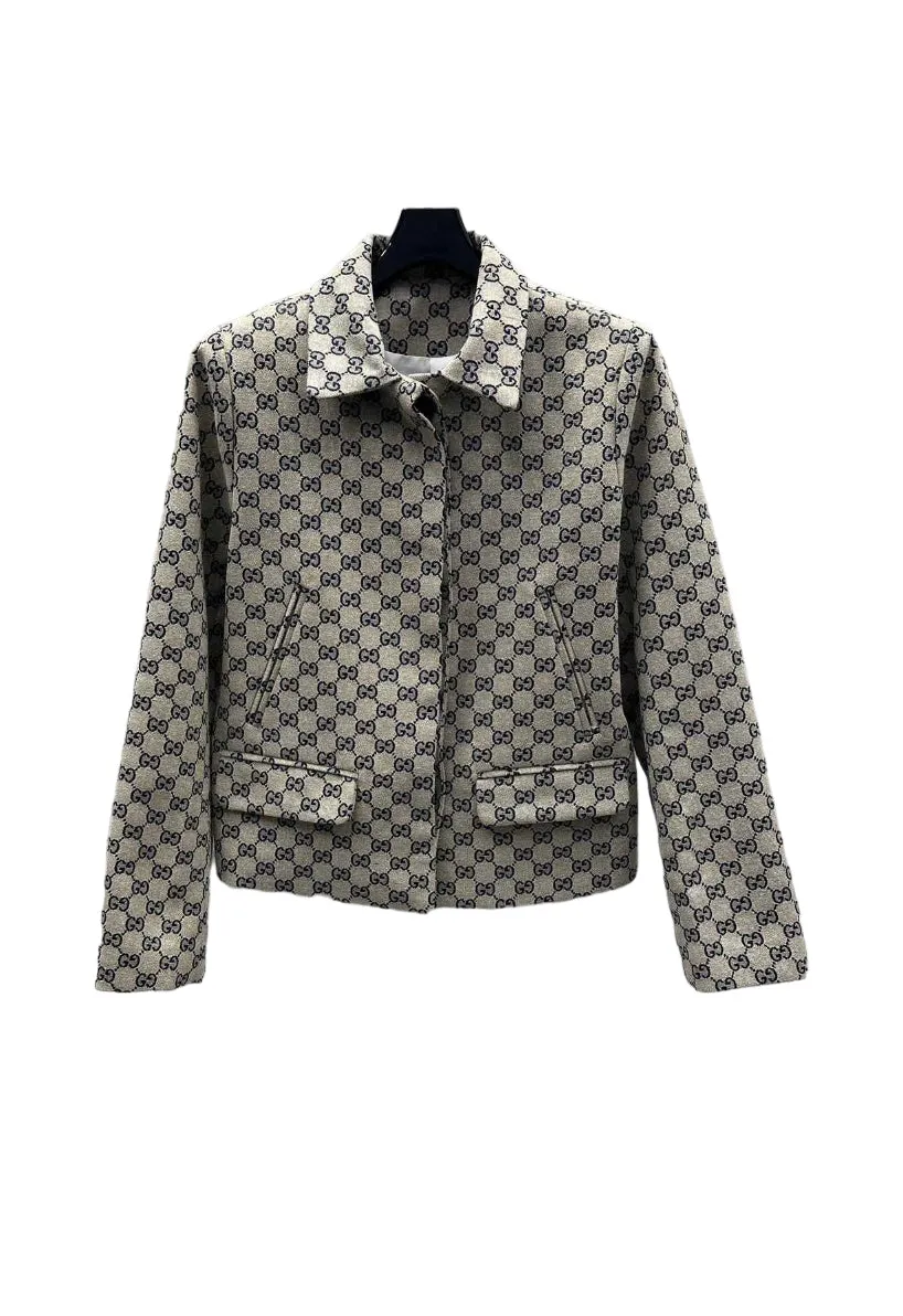 New printed full-covered jacket