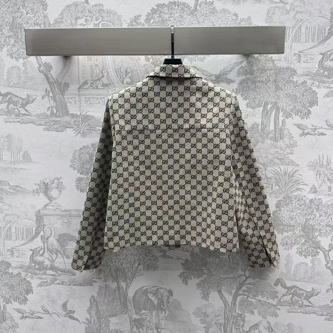New printed full-covered jacket