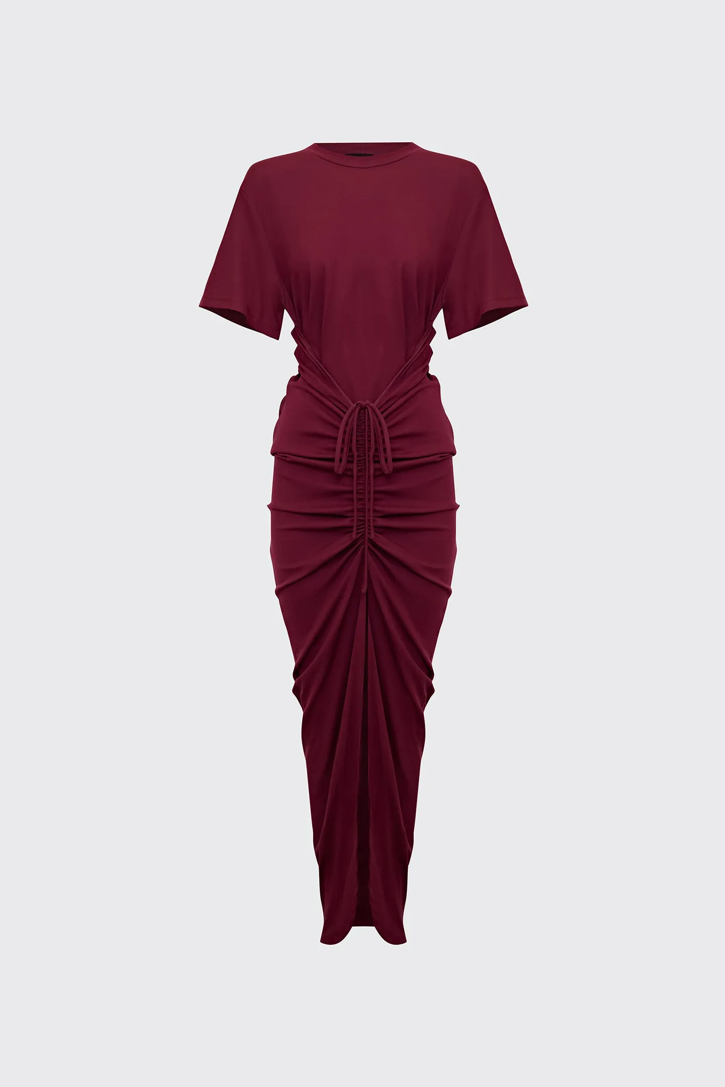NIKO MAXI DRESS | BURGUNDY