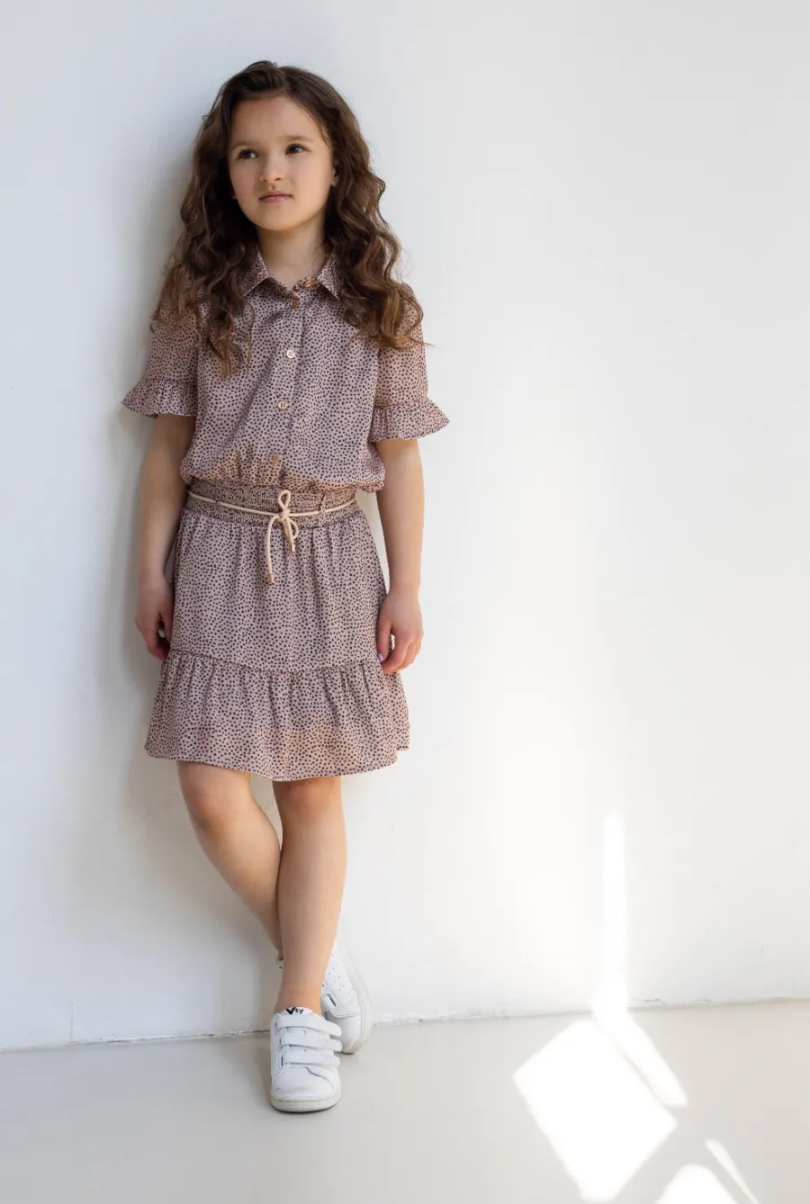 Nono Mizu Shirt Dress Sand Blush