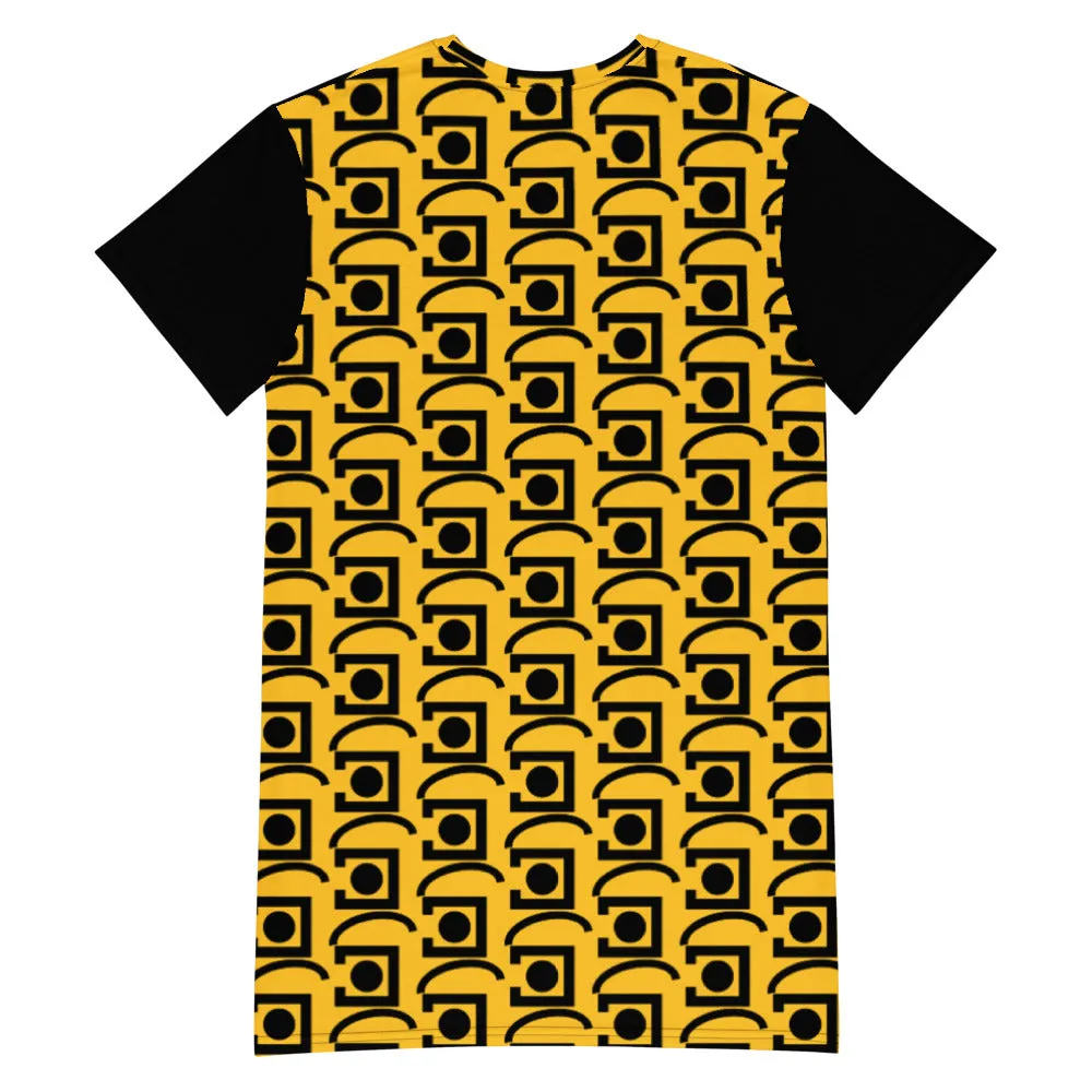 Origen Destination | On-Arrival Point of Origen Signature  T-shirt dress
