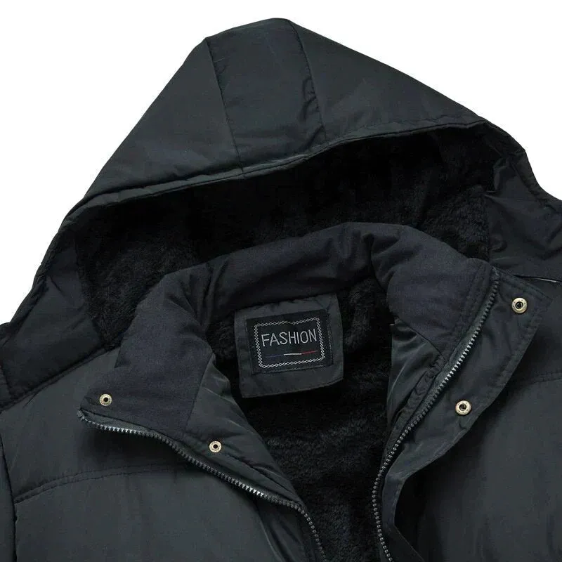Padded jacket with hood - konrad