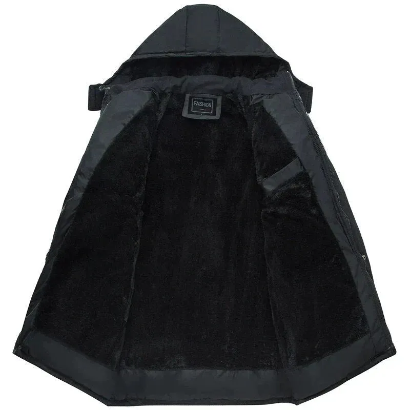 Padded jacket with hood - konrad